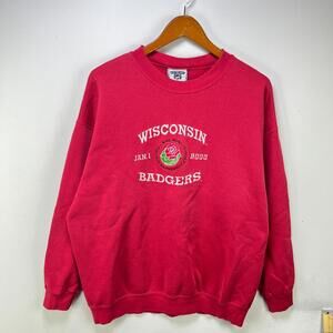 Vintage Wisconsin Badgers Rose Bowl 2000 Sweatshirt XL